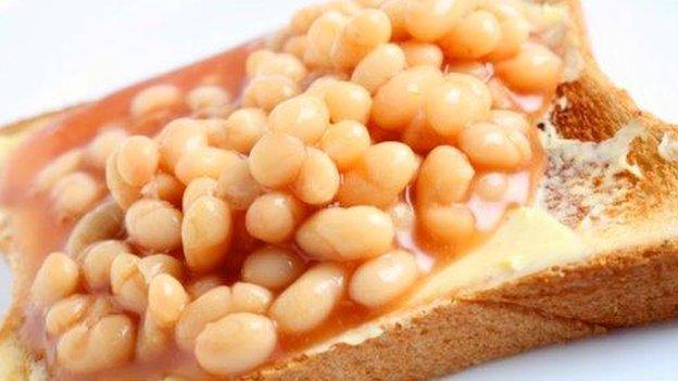 Beans on toast