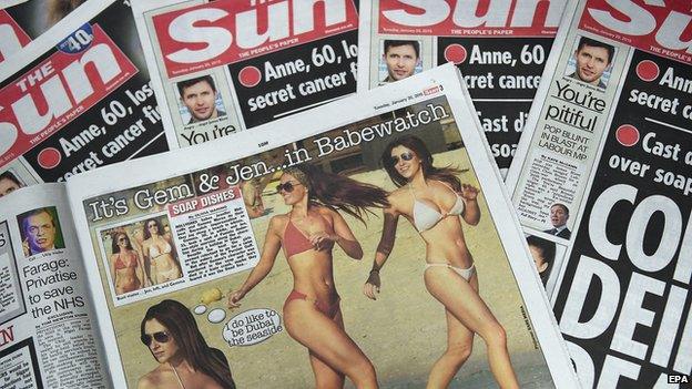 sun-s-apparent-end-to-topless-page-three-pictures-overdue-bbc-news