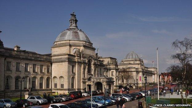 City Hall in Cardiff