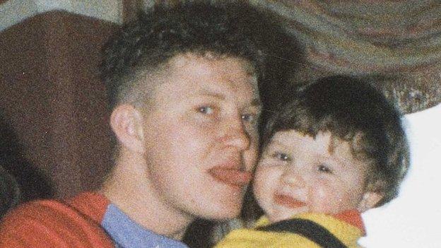 Shaun James, killed on 15 November 2002, from Forest of Dean, Glos