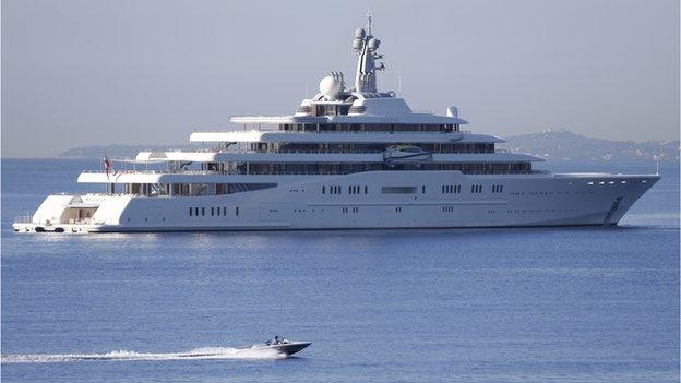 Roman Abramovich's yacht