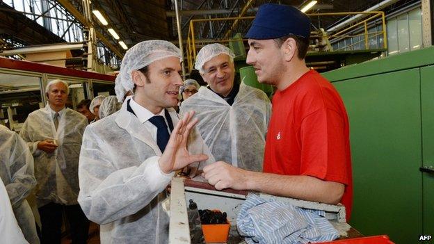 French Economy Minister Emmanuel Macron (Dec 2014)