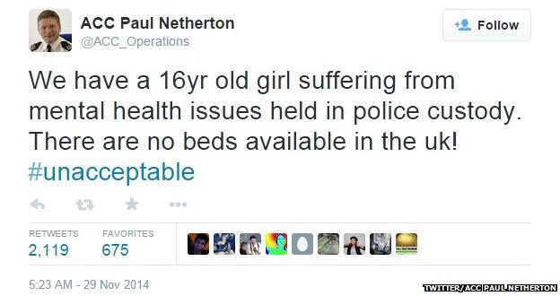 Paul Netherton's tweet