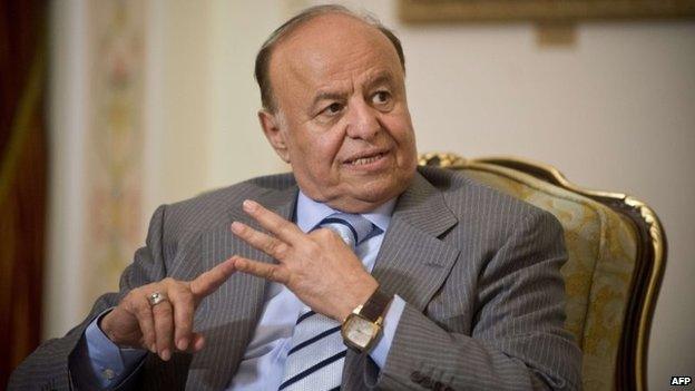 Yemeni President Abdrabbuh Mansour Hadi (April 2013)