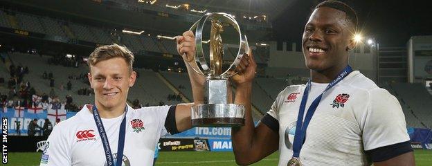 Callum Braley and Maro Itoje