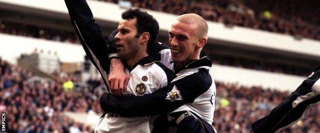 Ryan Giggs and Luke Chadwick