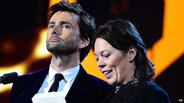 David Tennant and Olivia Coleman