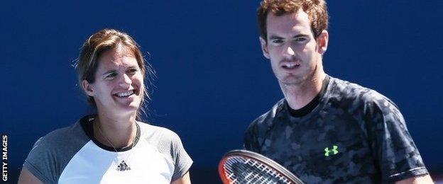 Amelie Mauresmo & Andy Murray