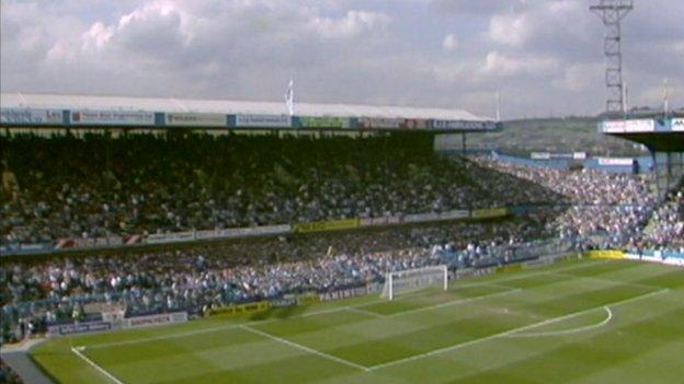 Leppings Lane end at Hillsborough