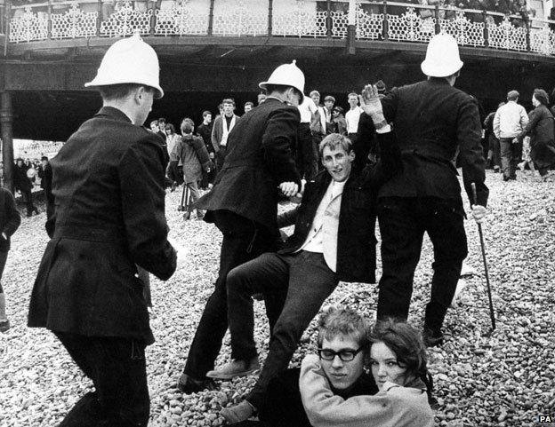 Brighton beach, 1964