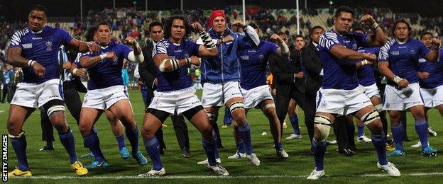 Samoa at the 2011 World Cup