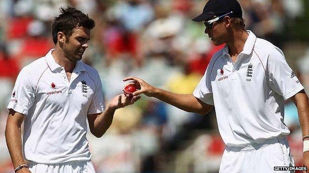 James Anderson and Stuart Broad