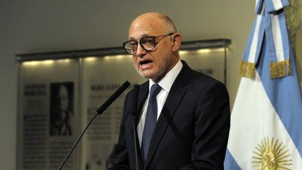 Argentine Foreign Minister Hector Timerman