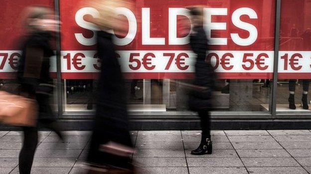 French shoppers