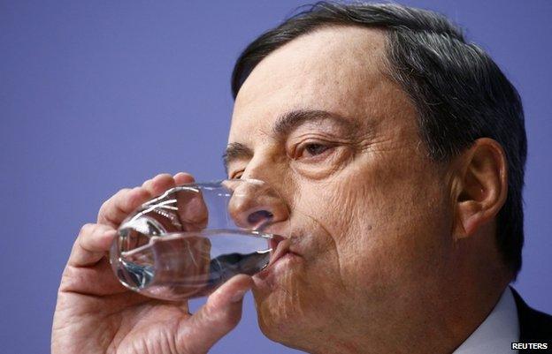 ECB President Mario Draghi (22 Jan)