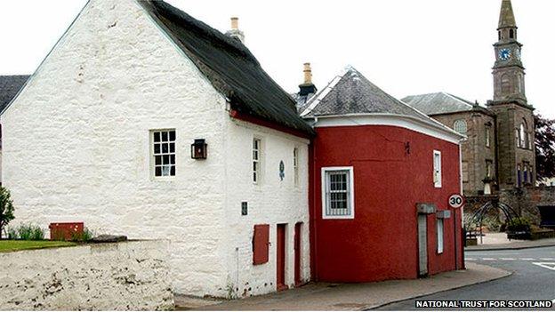 The Bachelors's Club is now owned by the National Trust for Scotland