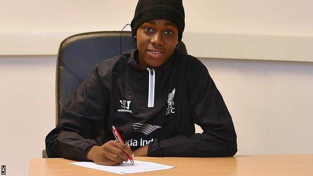 Asisat Oshoala signs new contract