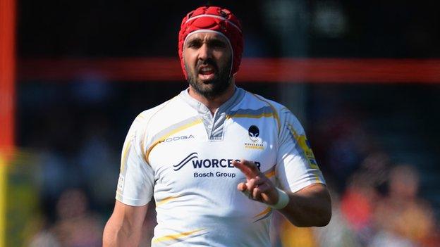 Worcester Warriors captain Jonathan Thomas