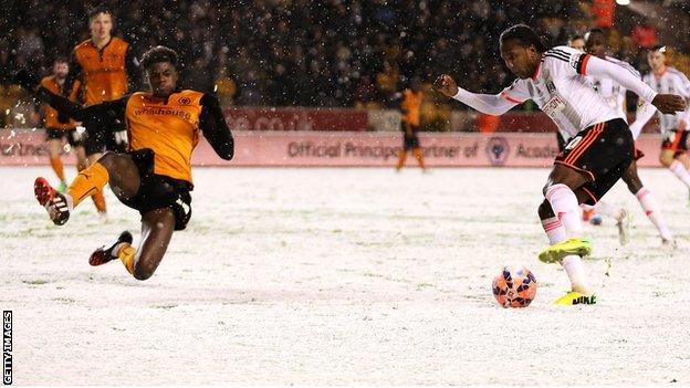 Wolves 3-3 Fulham. FA Cup third round replay