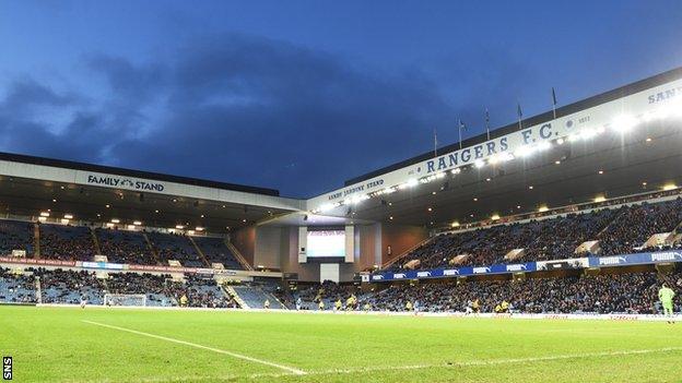 Ibrox Stadium will no longer be used as security over further loans