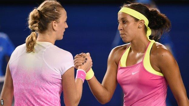 Petra Kvitova and Madison Keys