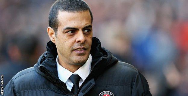 Charlton boss Guy Luzon