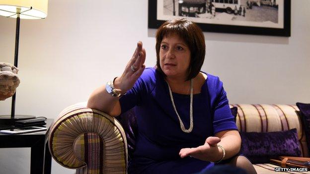 Ukraine's finance minister, Natalie Jaresko