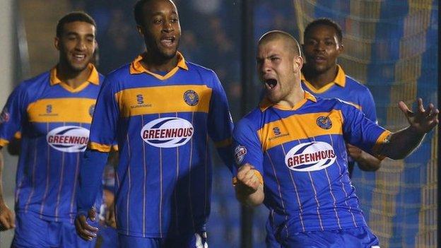 Shrewsbury's James Collins