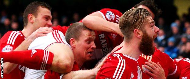 Middlesbrough celebrate