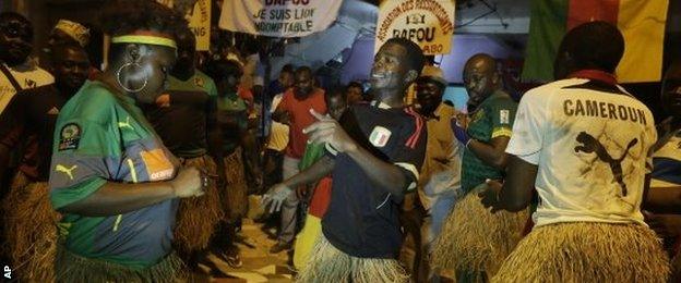 Cameroon fans