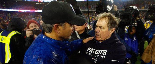 Bill Belichick and Chuck Pagano