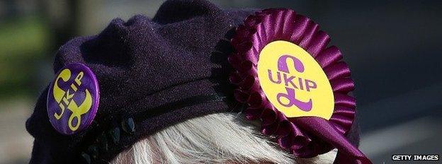 UKIP supporter in Clacton