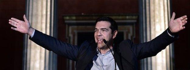 Leader of Syriza party Alexis Tsipras (file pic)