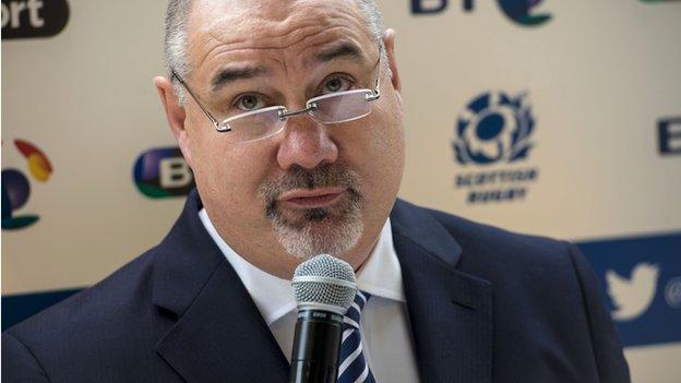 Scottish Rugby chief executive Mark Dodson