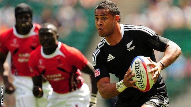 All Blacks winger Frank Halai