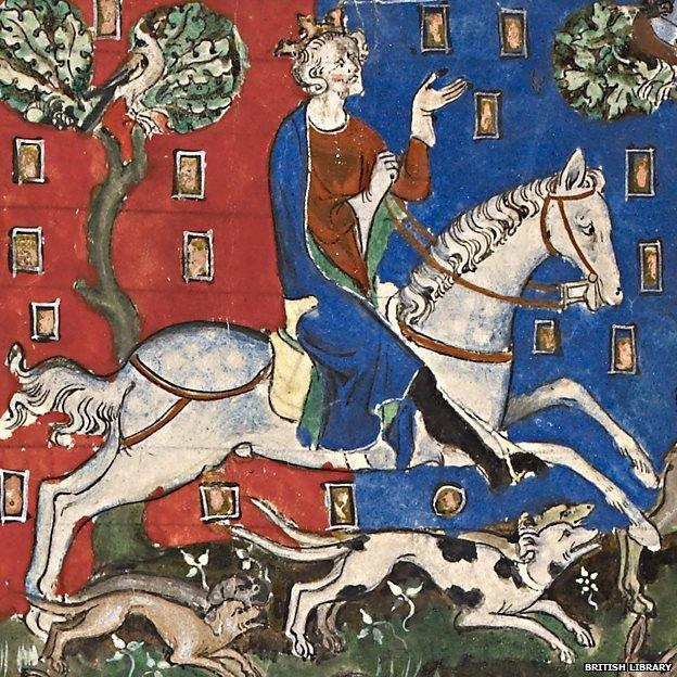 King John hunting