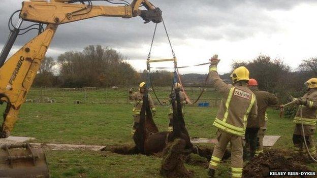 Wesley winched to safety