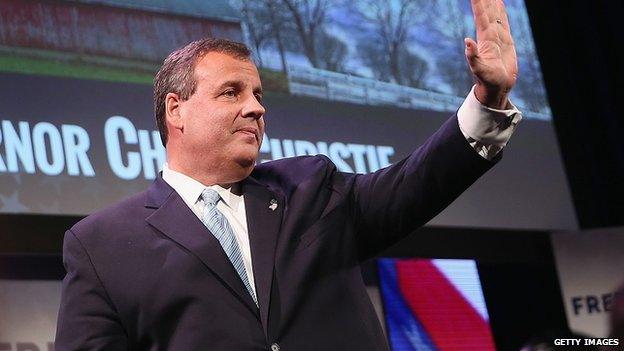 New Jersey Governor Chris Christie