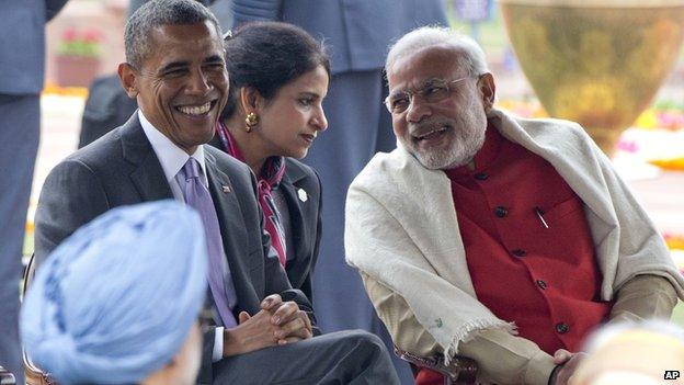 Obama and Modi