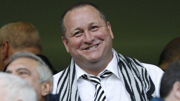 Sports Direct owner Mike Ashley