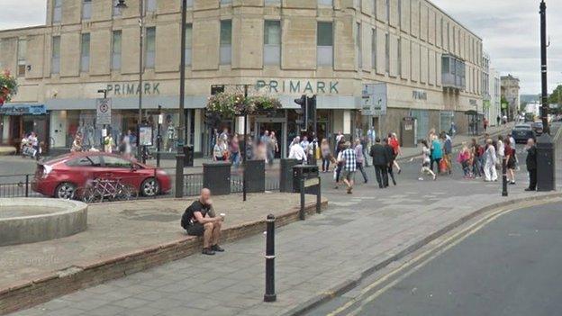 Boots corner in Cheltenham town centre