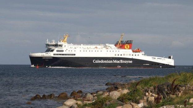 An MV Loch Seaforth