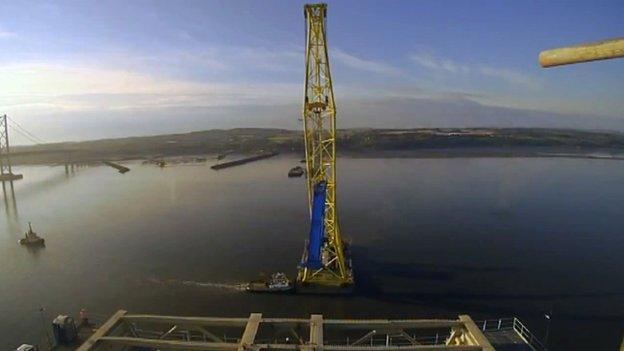 Work on Queensferry Crossing