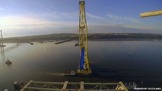 Work on Queensferry Crossing