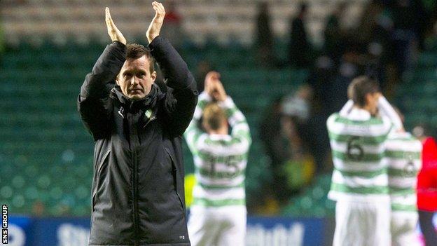 Celtic manager Ronny Deila has overseen a run of 14 wins from the last 16 domestic matches