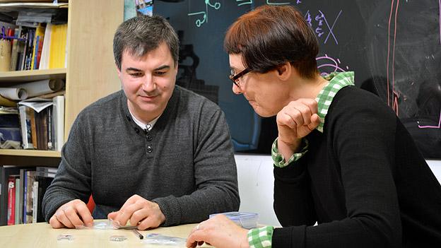 Cornelia Parker and Konstantin Novoselov