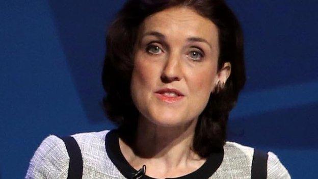 Theresa Villiers at Conservative Party conference