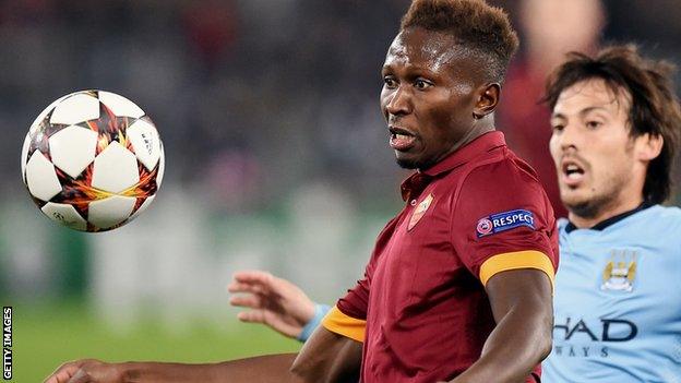 Roma defender Mapou Yanga-Mbiwa