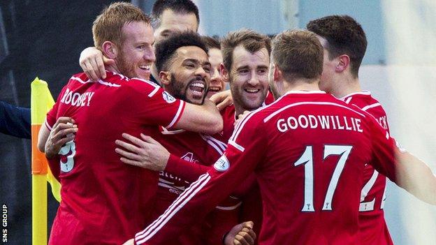 Aberdeen meet Dundee United in Saturday's League Cup semi-final