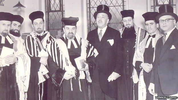 1964 consecration of Somerton Road Synagogue in north Belfast